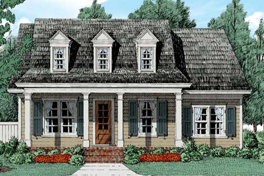 2 Bed Dutch Colonial House Plan 710325BTZ Architectural Designs
