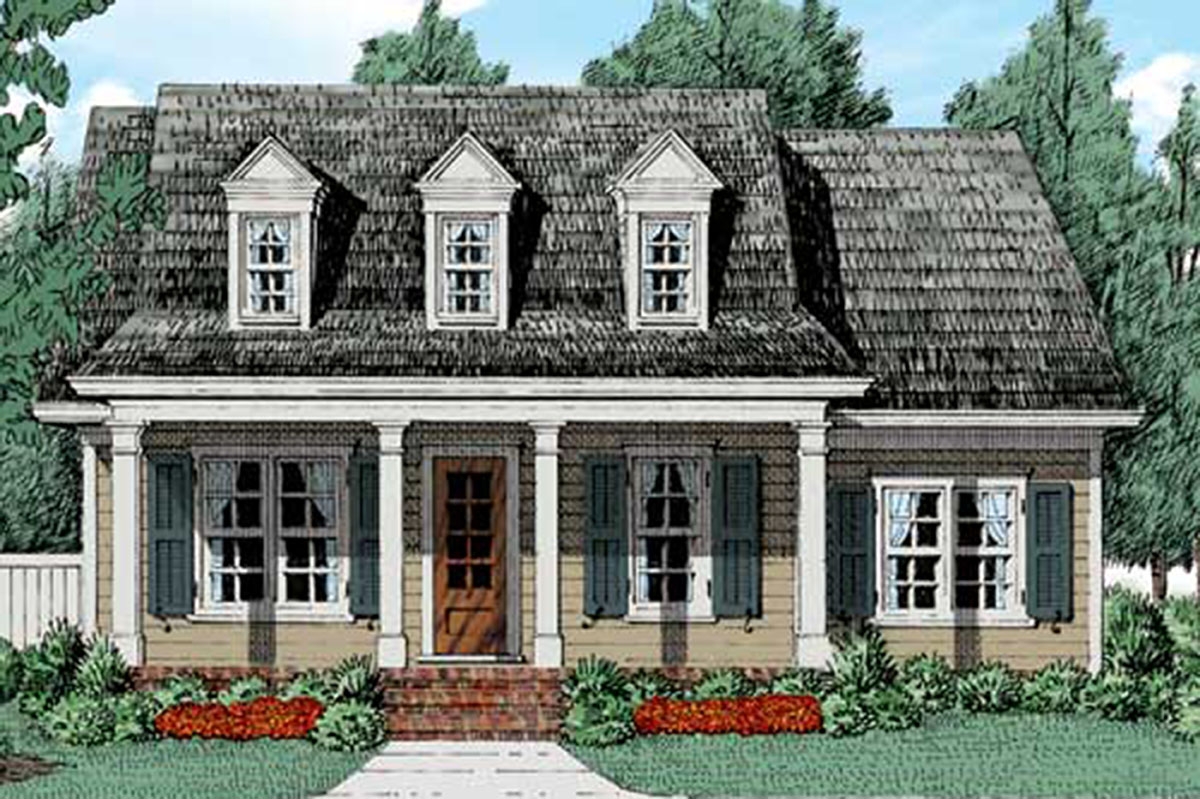 2 Bed Dutch Colonial House Plan 710325BTZ Architectural Designs