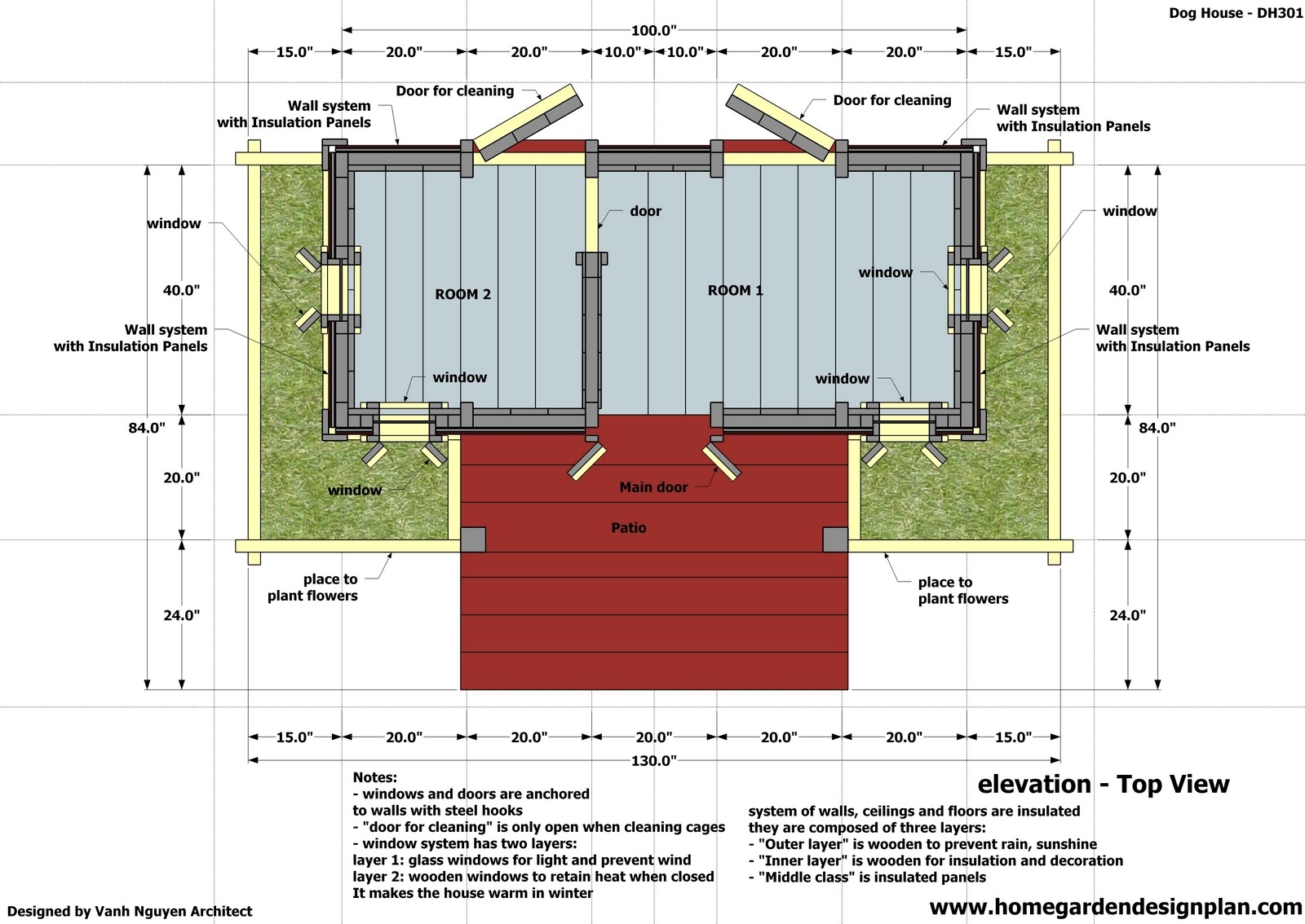 2 Dog House Plans Free PDF Woodworking