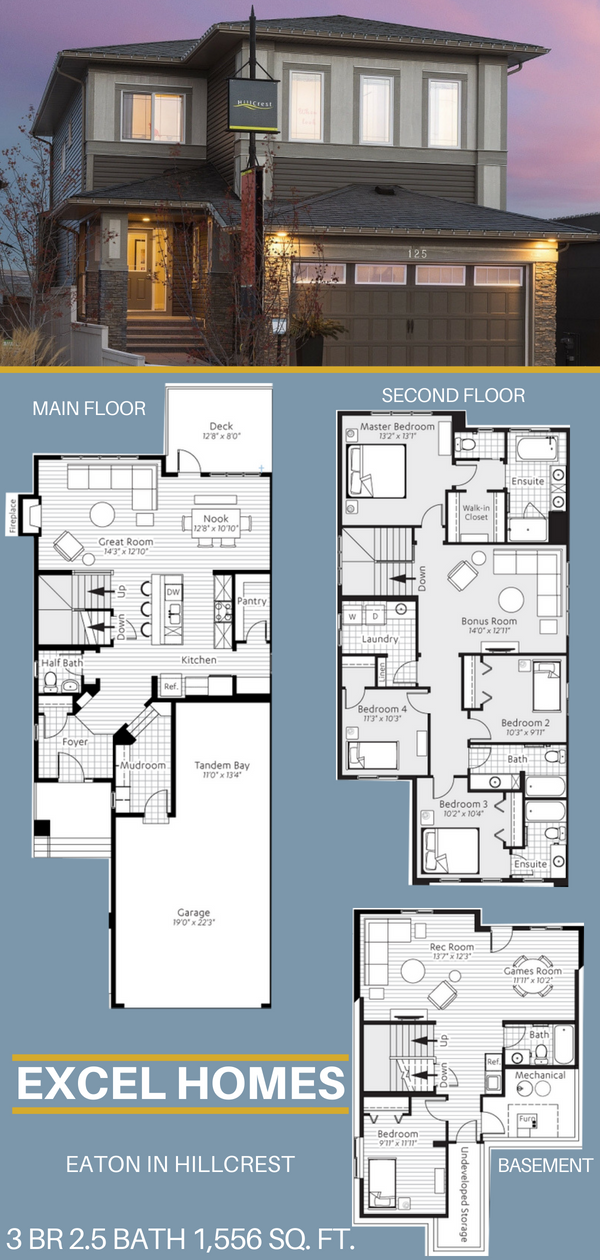 2 Story House Plans With Basement