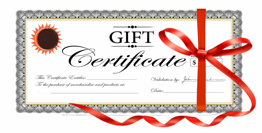 21 Free Free Gift Certificate Templates Word Excel Formats