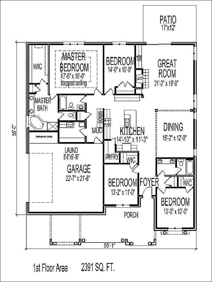 2500 Square Feet House Plans An Overview House Plans