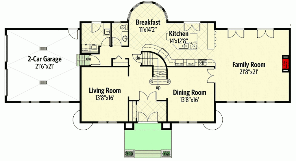 4 Bed French Chateau House Plan 9025PD Architectural Designs