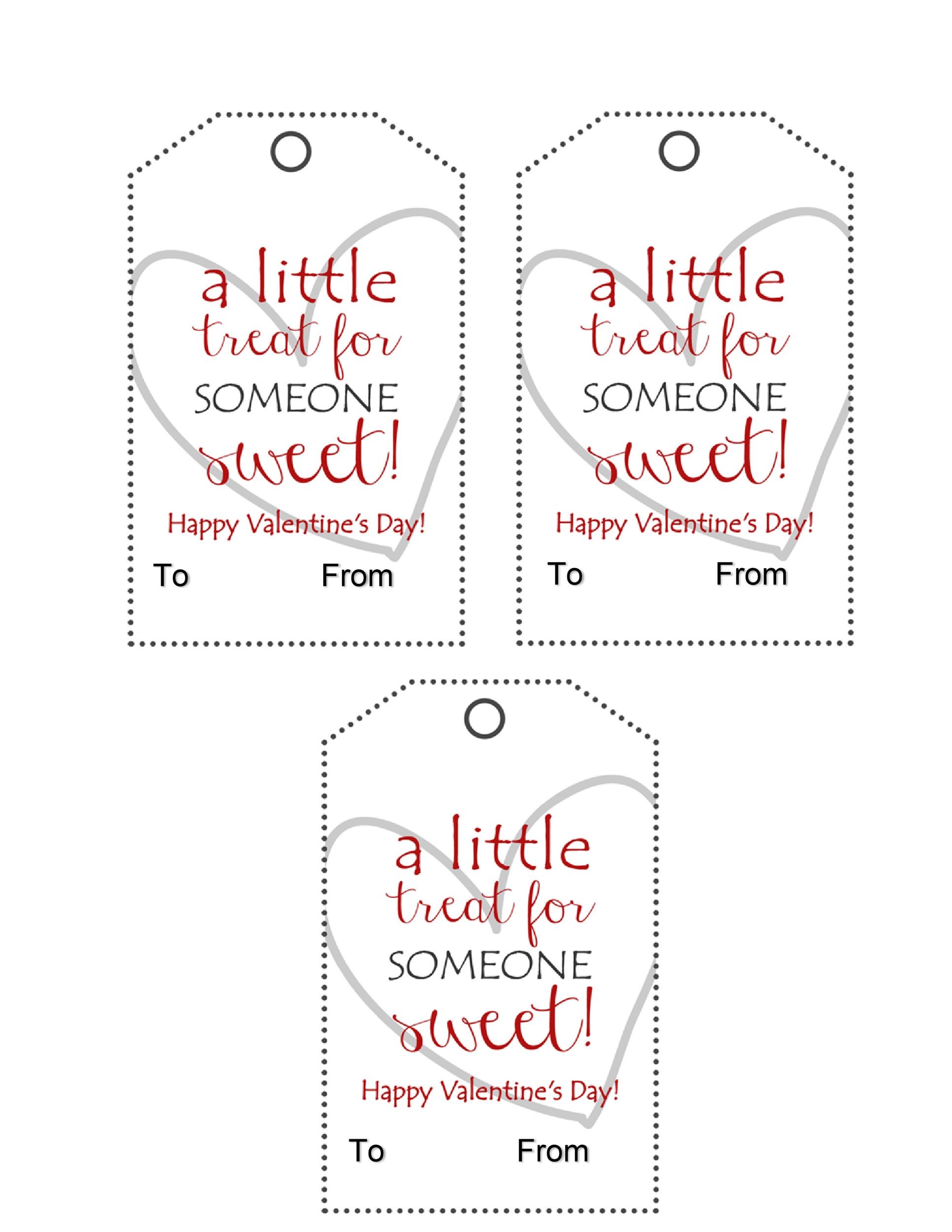44 Free Printable Gift Tag Templates Template Lab