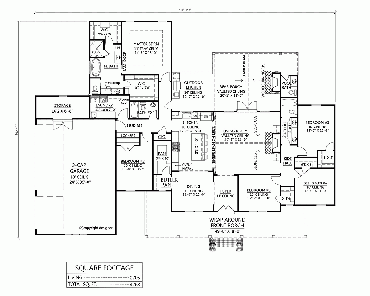 5 Bedroom House Plans Floor Plans 5 Bedroom House Plans Floor Plans