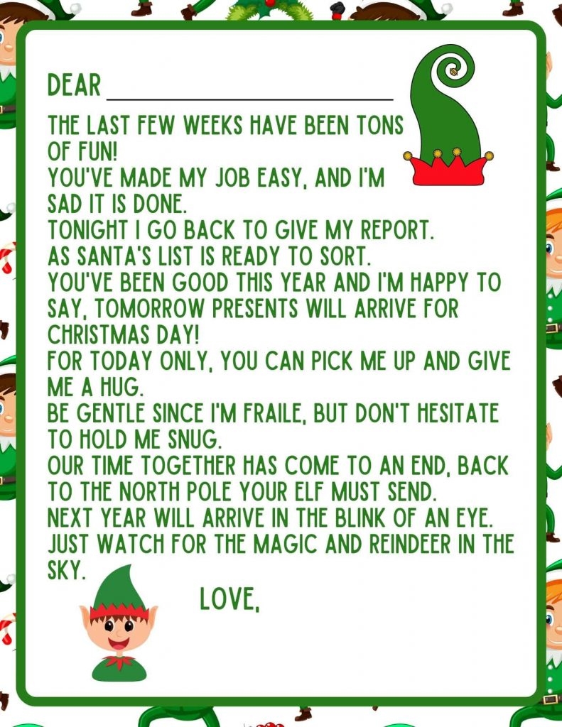 5 Free Elf On The Shelf Goodbye Letter Printables For 2025 Home Faith 5 Free Elf On The Shelf Goodbye Letter Printables For 2025 Home Faith