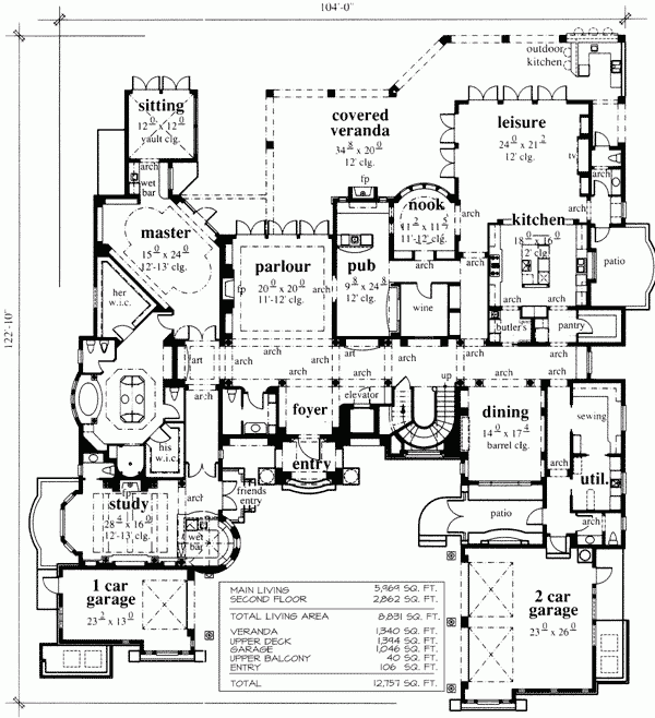 Alpha Builders Group French Chateau Floor Plan From ABG Alpha