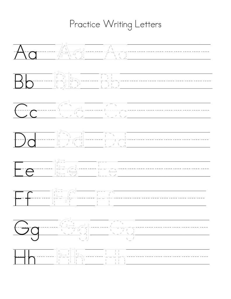 Alphabet Writing Practice Sheet Learning Printable Alphabet Writing Practice Sheet Learning Printable
