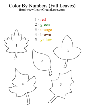 Autumn Printable Activities