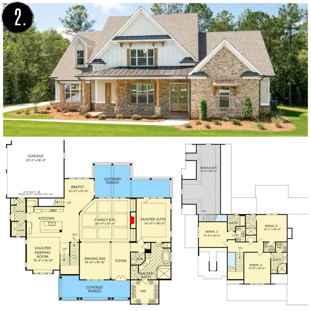 Big Farmhouse Floor Plan