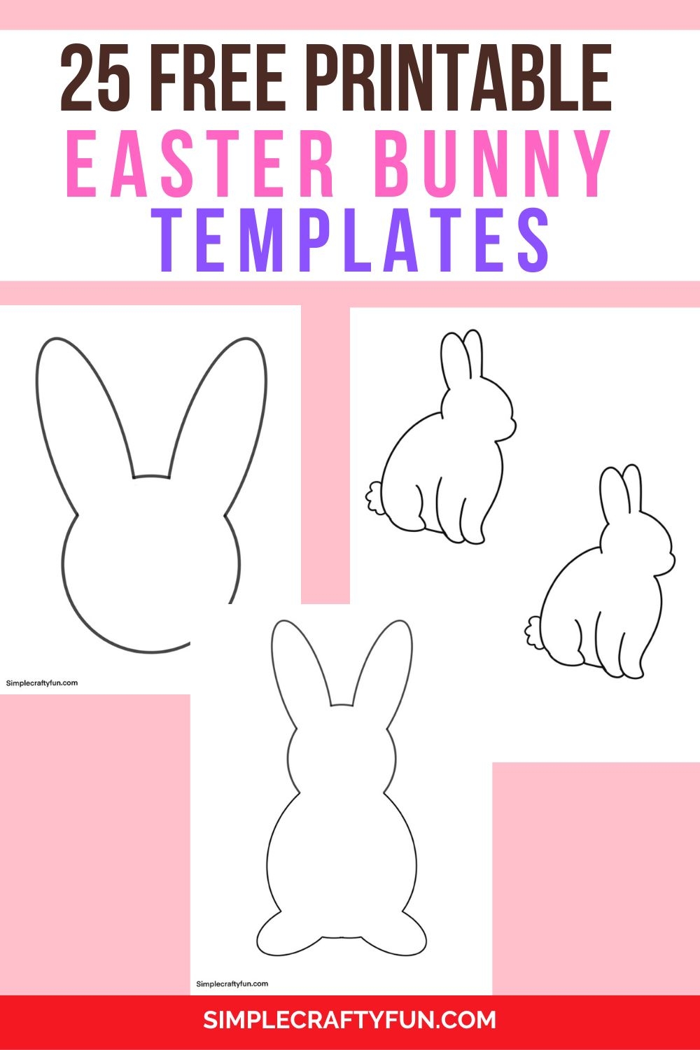 Bunny Template Easter