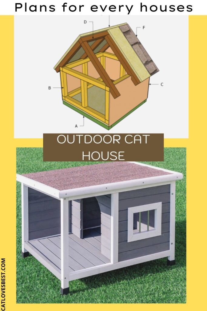 Cat House Outdoor Plans How To Make A Cozy Home For Your Cat House Plans