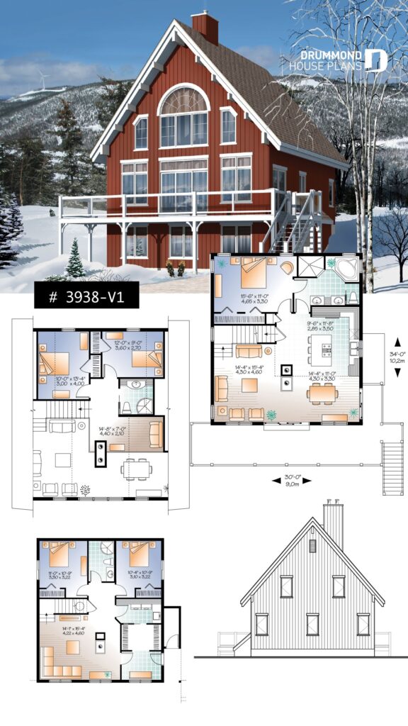 Chalet Style House Plans A Look At The Timber Framed Design House Plans