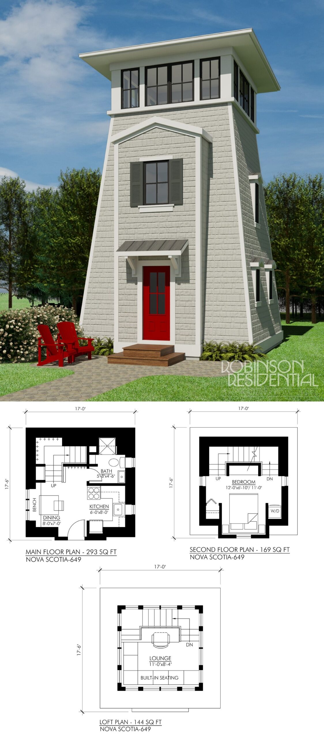 Designing House Plans With Tower House Plans