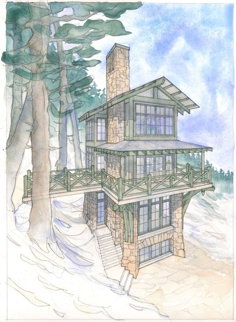 Designing House Plans With Tower House Plans