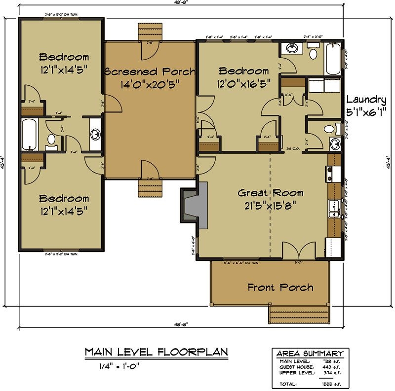 Diana 39 s Dog Trot Dogtrot Cabin Floor Plan