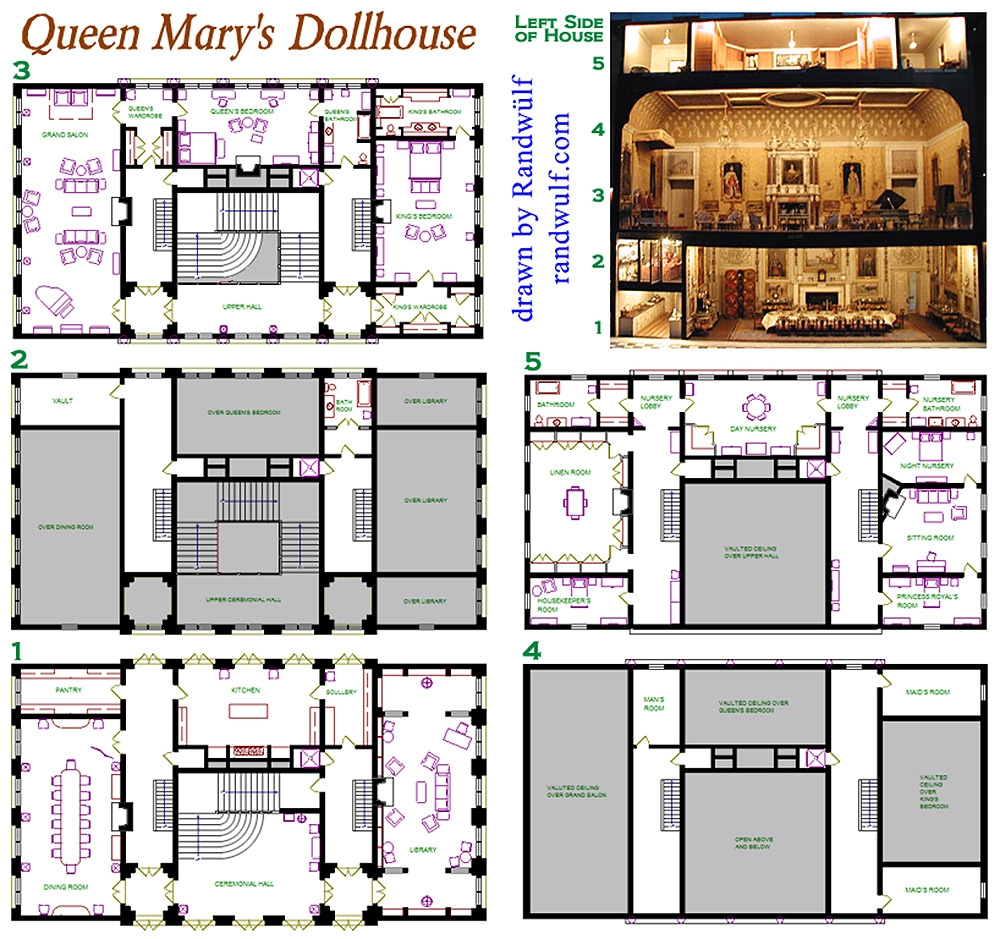 Dollhouse Floor Plans Printable Dollhouse Furniture