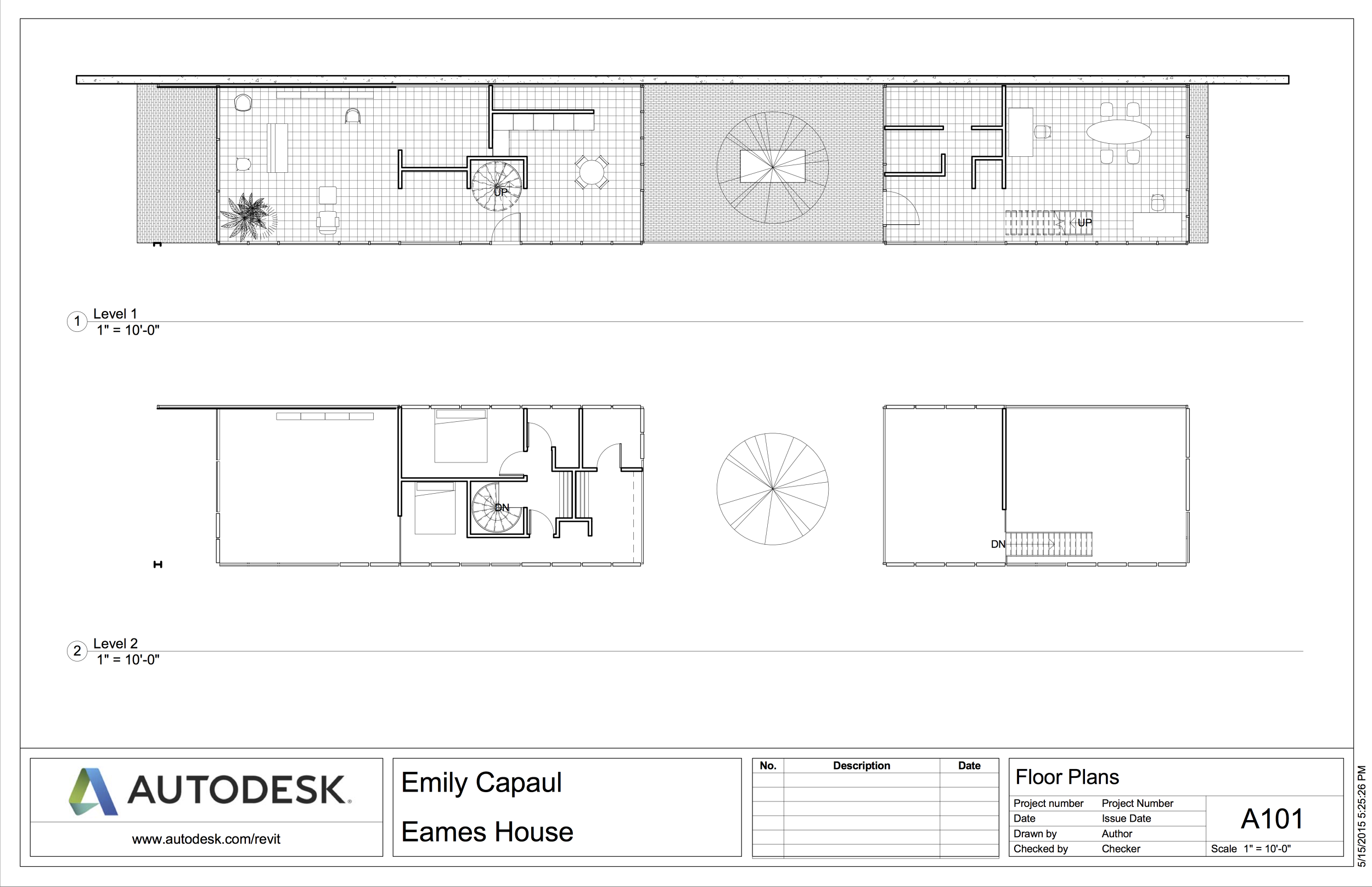 Eames House Plan Dimensions