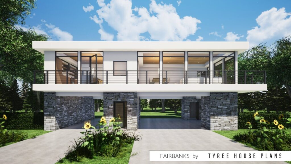 Elevated House Plans By Tyree House Plans