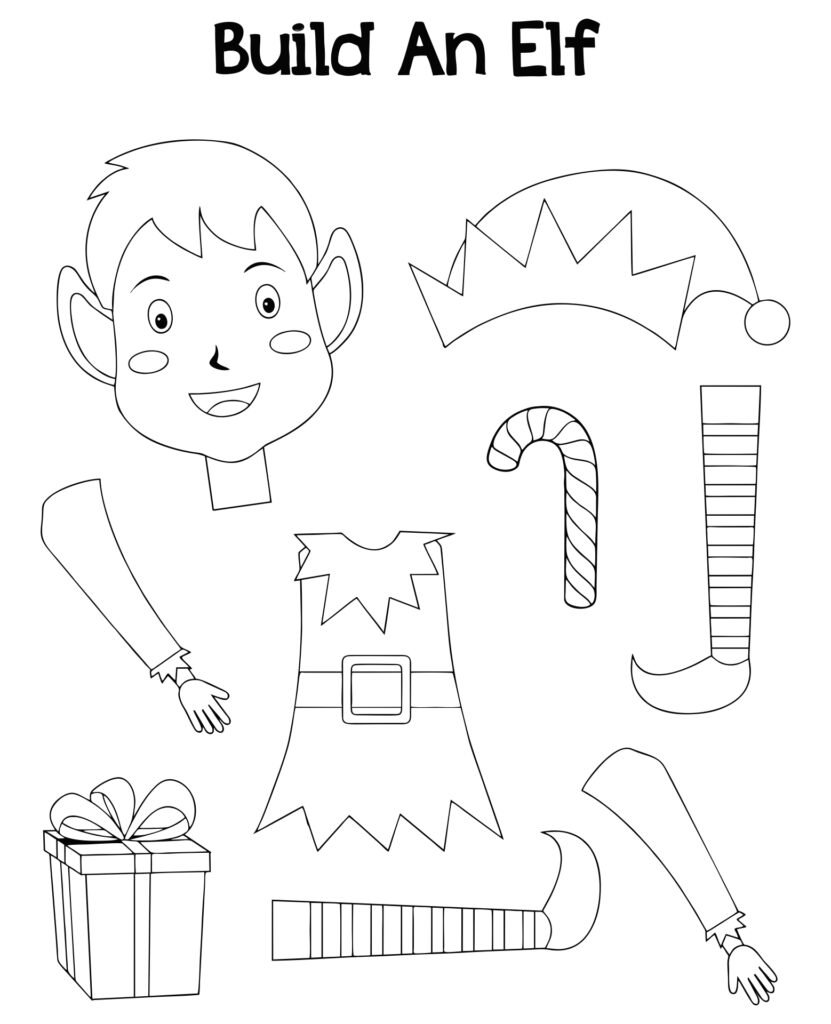 Elf Christmas Templates 17 Free PDF Printables Printablee