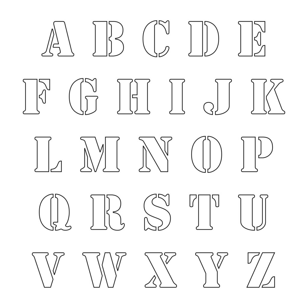 Fancy Alphabet Letters Templates 10 Free PDF Printables Printablee