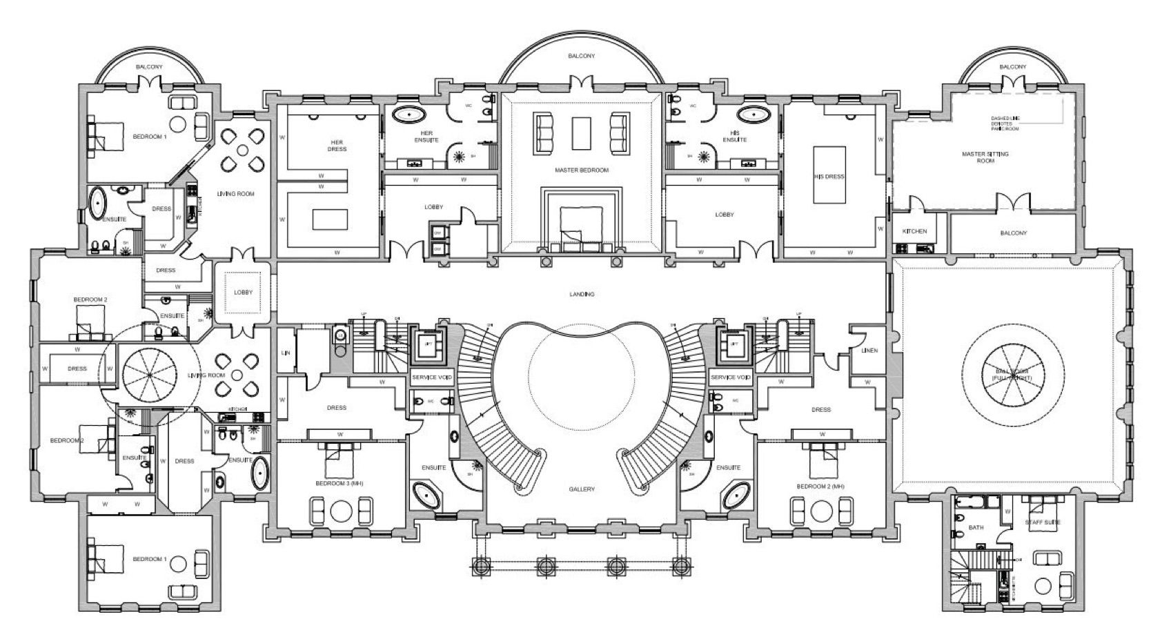 First Floor Mansion Floor Plan House Plans Mansion Luxury Floor Plans