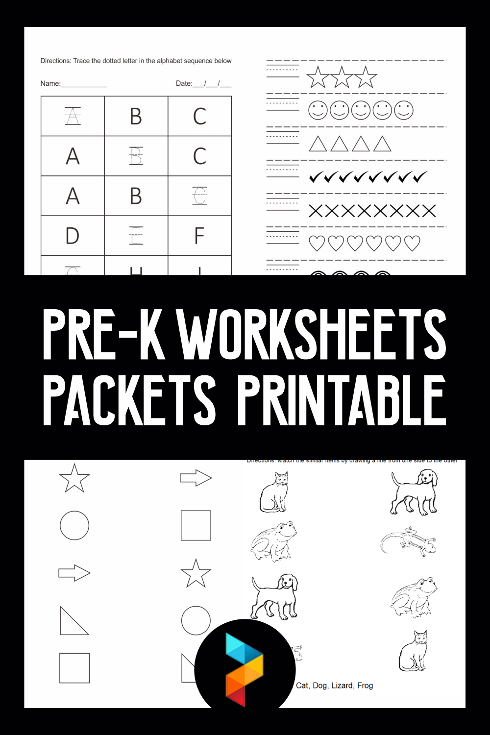 Free Pre K Printables Worksheets