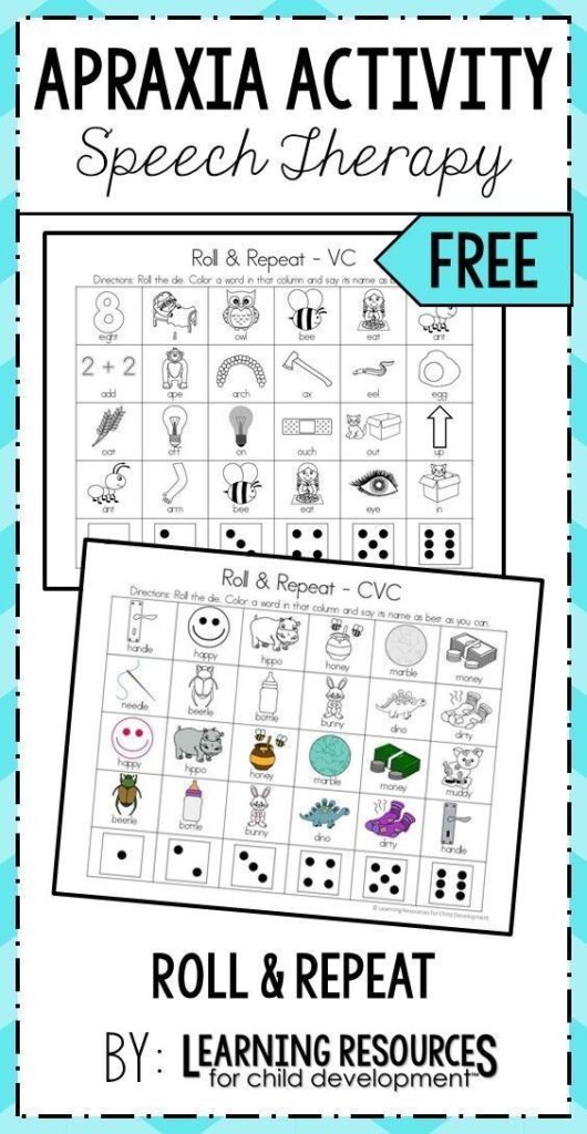 Free Printable Aphasia Worksheets