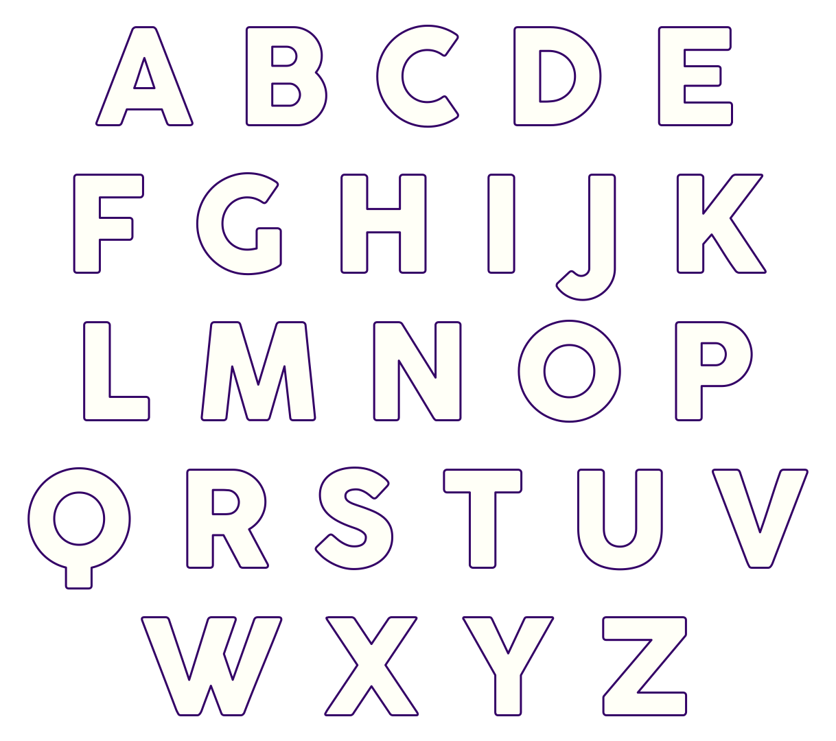 Free Printable Block Letters Free Printable Block Letters