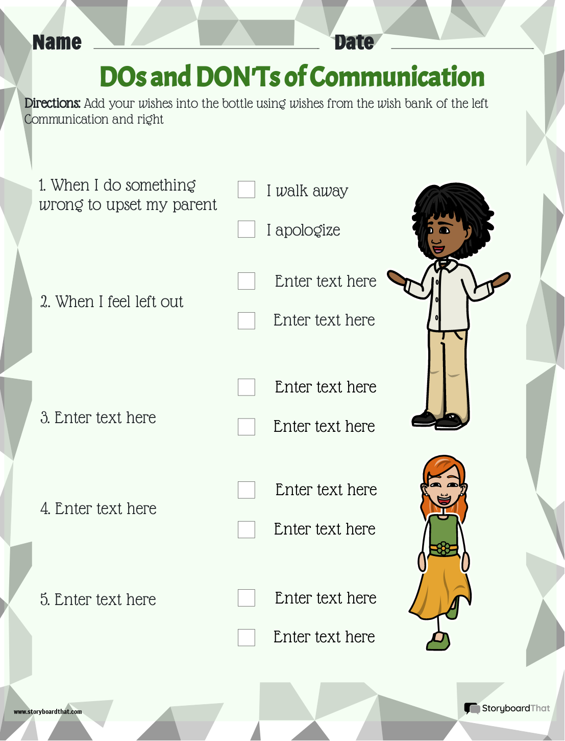 Free Printable Communication Skills Worksheets Forideas Best