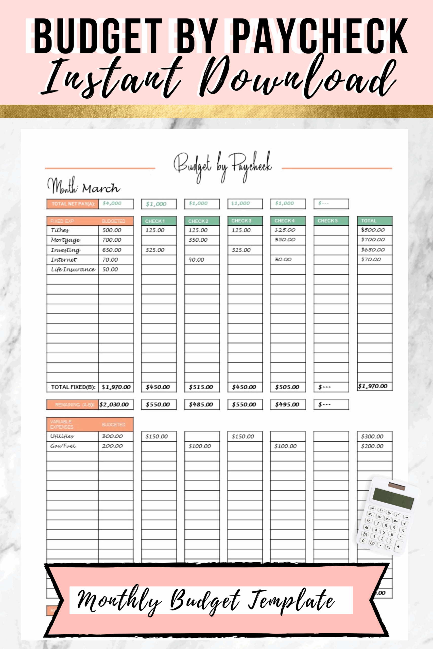 Free Printable Paycheck Budget Worksheet Budgeting Worksheets Free Printable Paycheck Budget Worksheet Budgeting Worksheets
