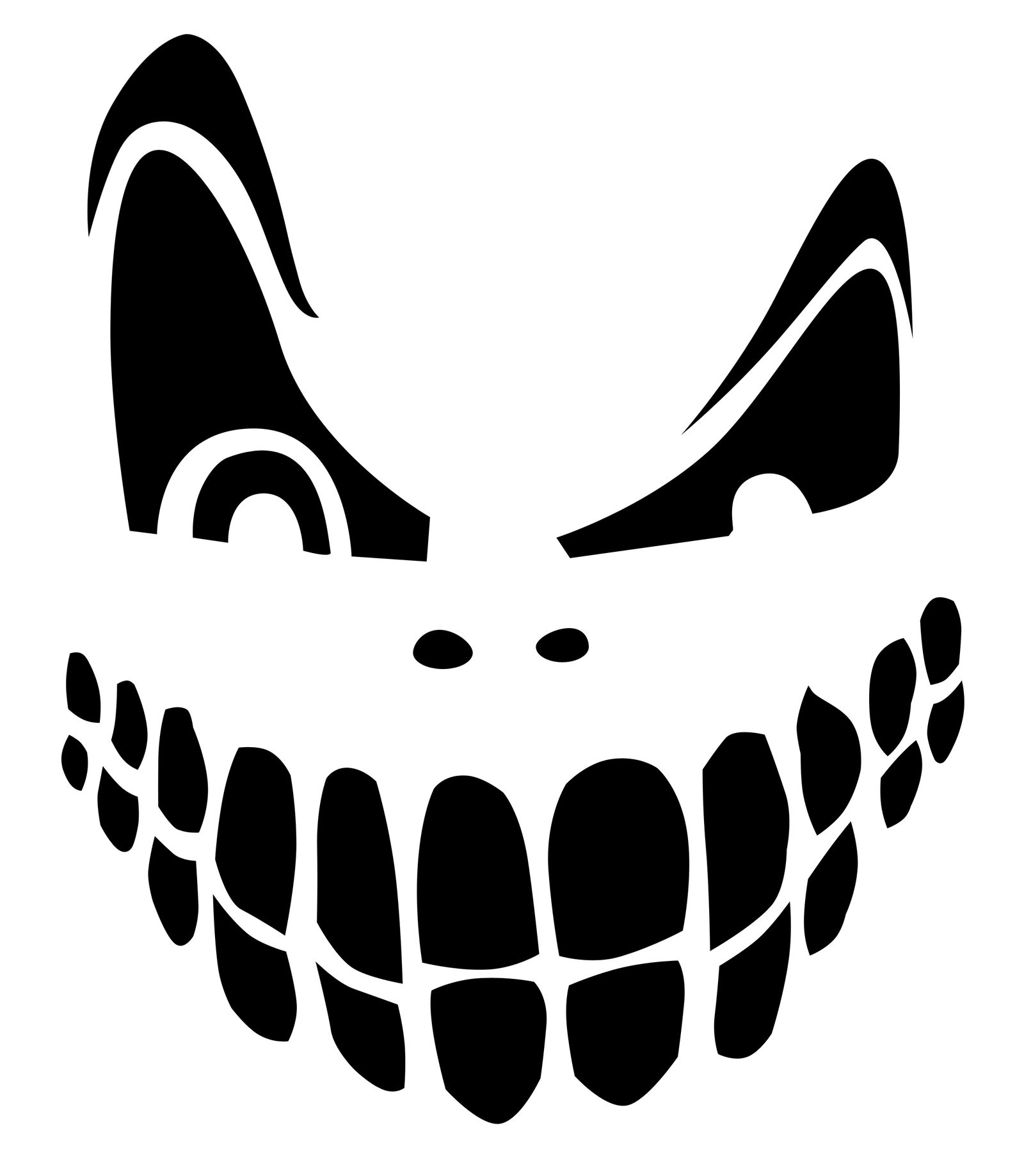 Free Stencils For Pumpkin Carving Printable Free Stencils For Pumpkin Carving Printable