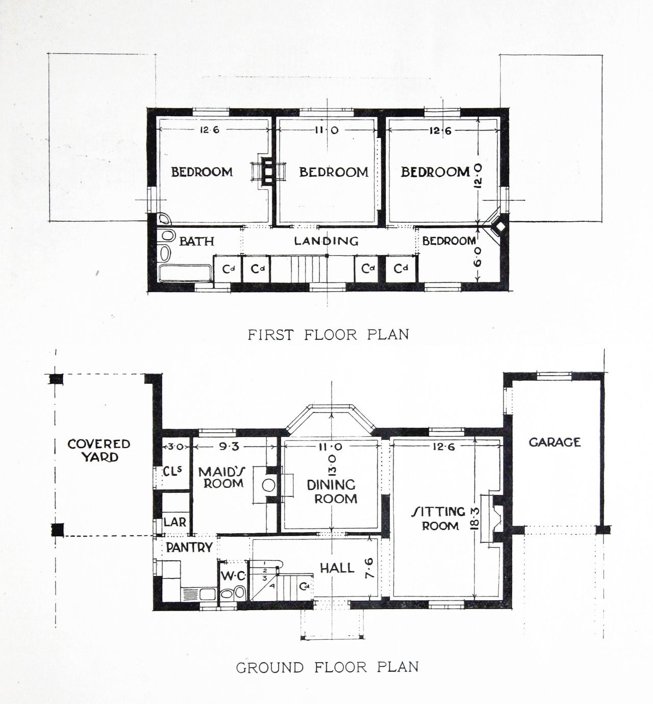 Georgian Architecture Floor Plans