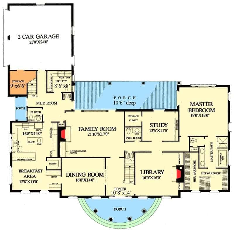 Georgian Country House Floor Plans Viewfloor co