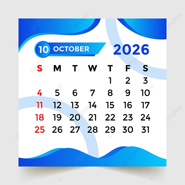 Get Ready For The Spooky Season Free October 2026 Calendar Printable 