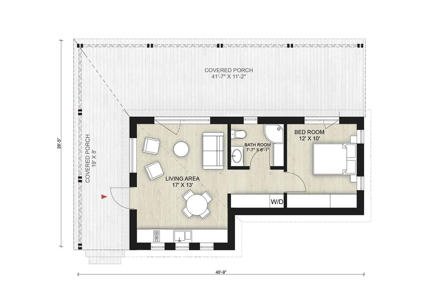 Guest House Plans Truoba Architects Guest House Plans Truoba Architects