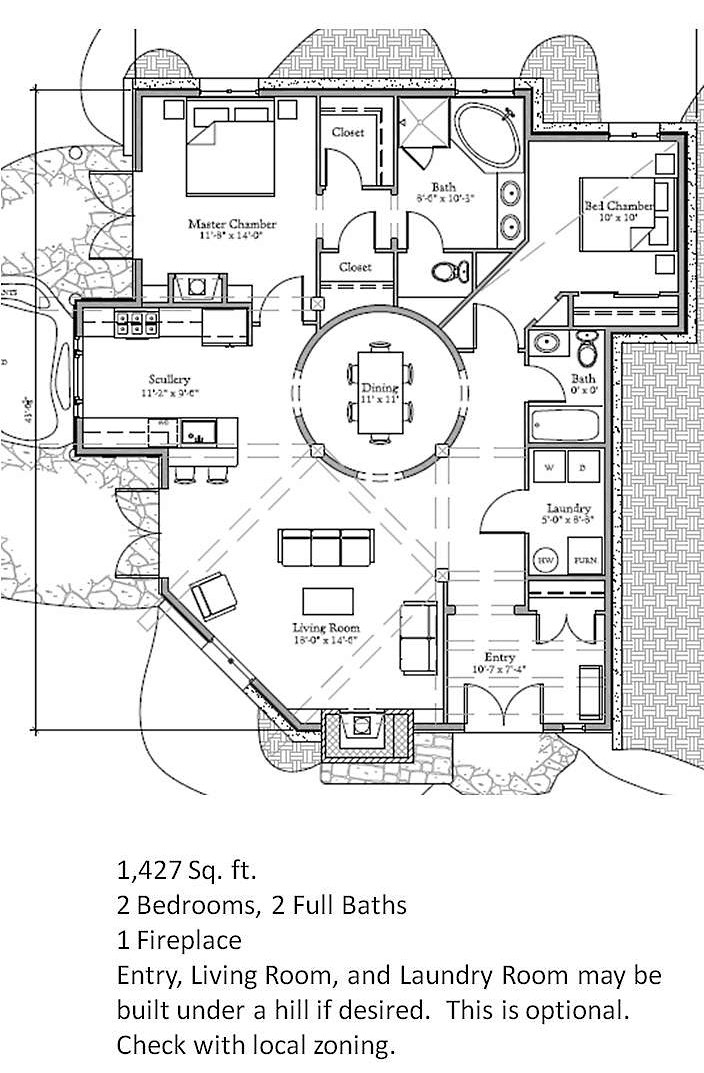 Hobbit House Plans And Designs