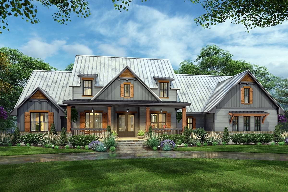 House Plan 75173 Traditional Style With 2510 Sq Ft 3 Bed 2 Ba 