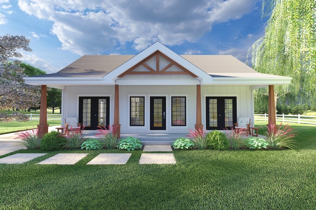 House Plan Of The Week 2 Beds 2 Baths Under 1 000 Square Feet  House Plan Of The Week 2 Beds 2 Baths Under 1 000 Square Feet