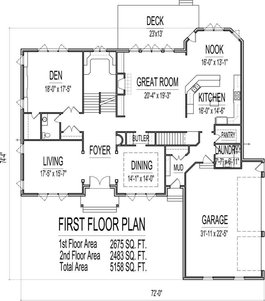 House Plans For 5000 Square Feet And Above House Plans