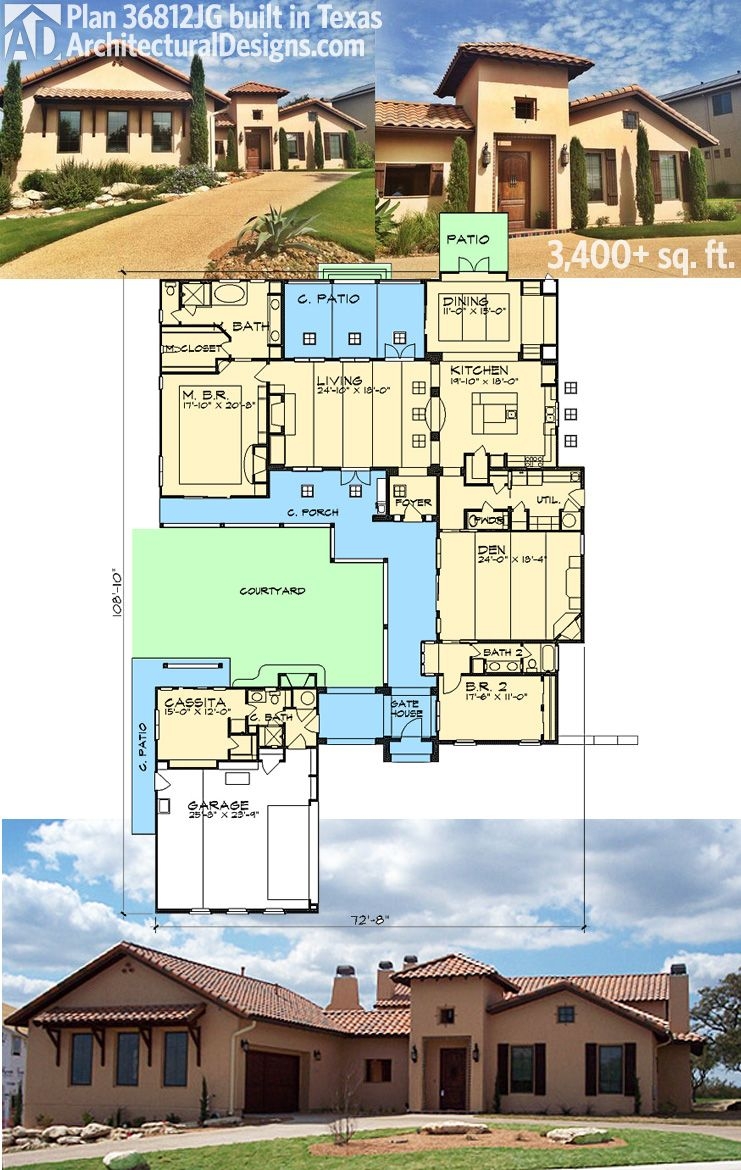 House Plans With Casita And Courtyard The Perfect Combination For House Plans With Casita And Courtyard The Perfect Combination For