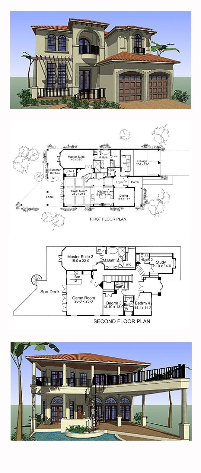 Italian House Plan Italian House Plan