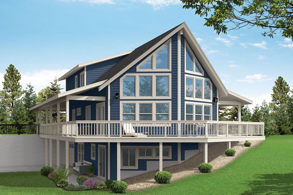 Lake Front House Plans House Front Lake Cabin Plans Lakehouse Floor 