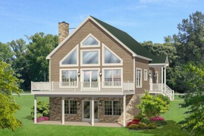 Lakeside House Plans Walkout Basement: Embrace Tranquility and Luxury ...