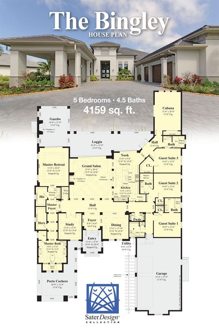 Large House Plans Model House Plan House Plans Ranch House Plans