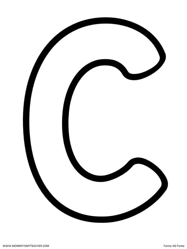 LETTER C PRINTABLES Mommy Is My Teacher Free Printable Alphabet