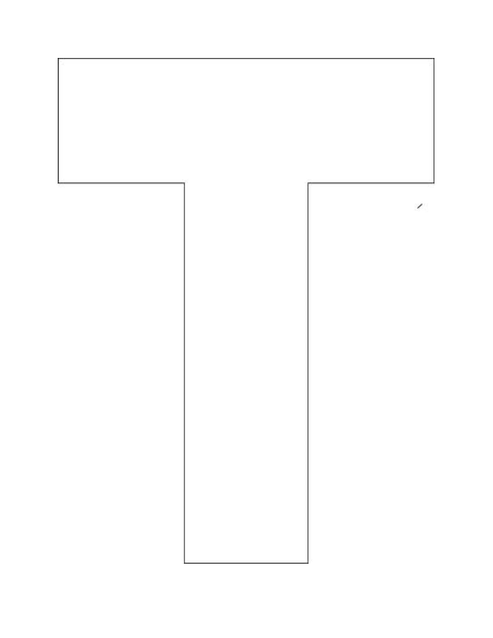Letter T Printables