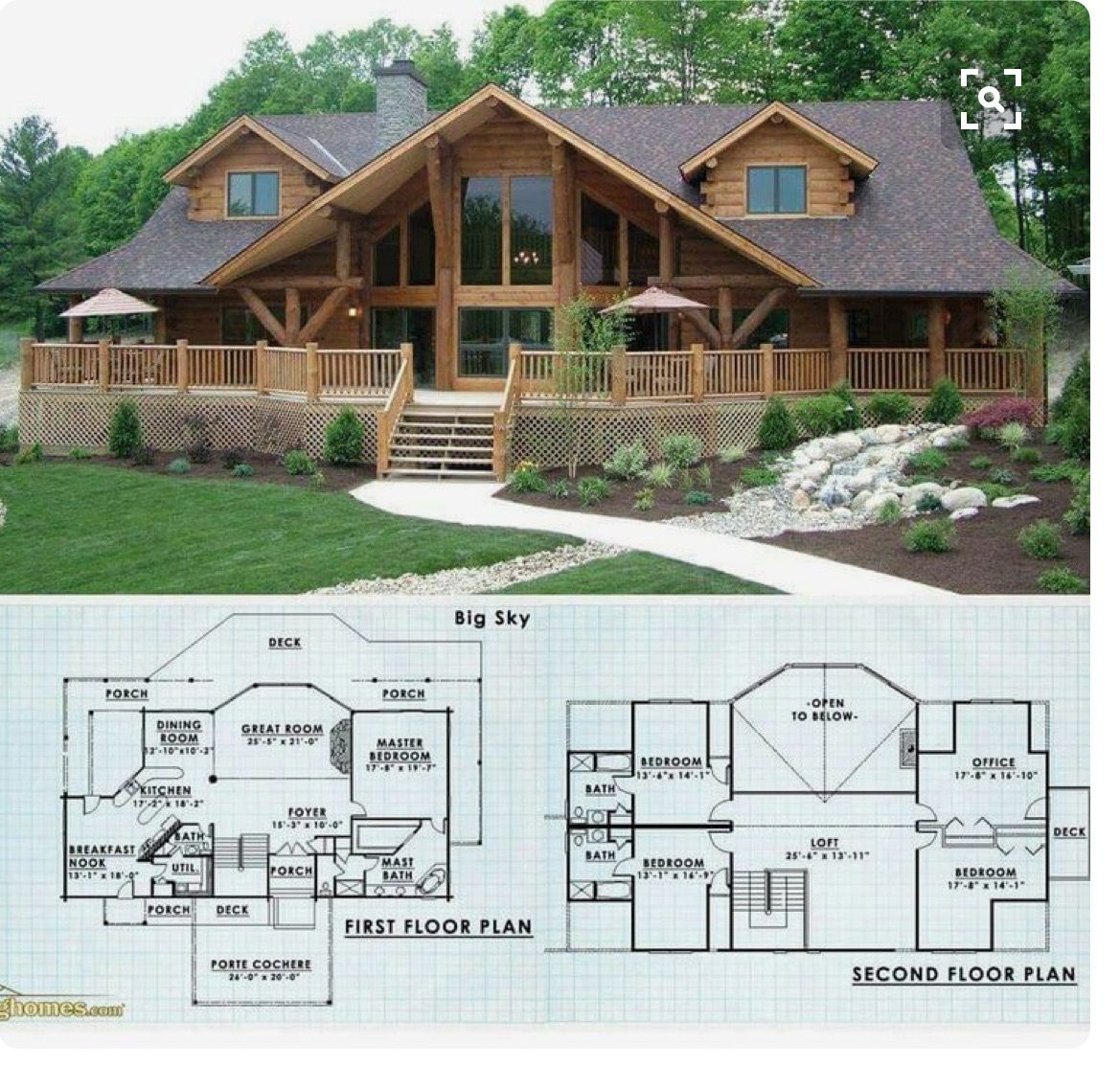 Pin By Tahnya Jovanovski On Cabin Rustic Log Cabin House Plans 