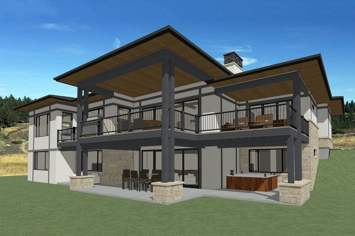 Plan 64507sc Exclusive Ranch Home Plan With Walk Out Basement Option 