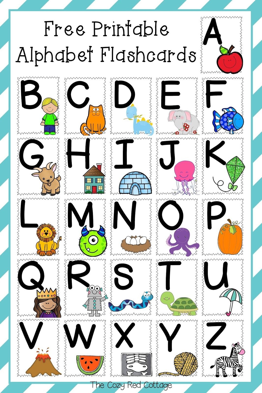 Printable Alphabet Letter Cards